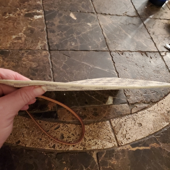 Louis Vuitton Damier Azur Neverfull MM Pochette LIKE NEW - Picture 7 of 10